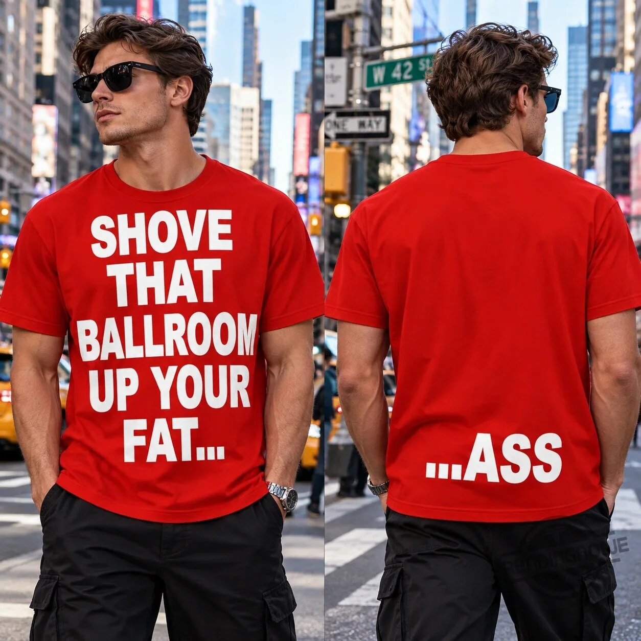 Jimmy Kimmel Shove That Ballroom Up Your Fat Ass Shirt