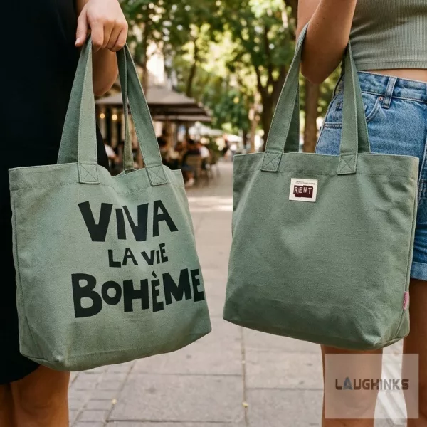 RENT 30th Anniversary Merch Viva La Vie Boheme Tote Bag