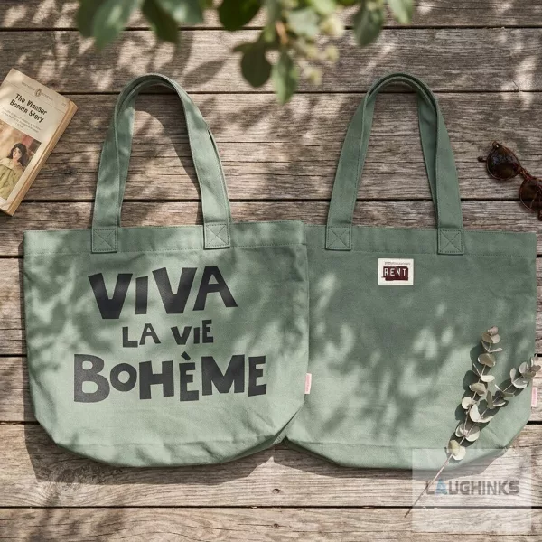 RENT 30th Anniversary Merch Viva La Vie Boheme Tote Bag