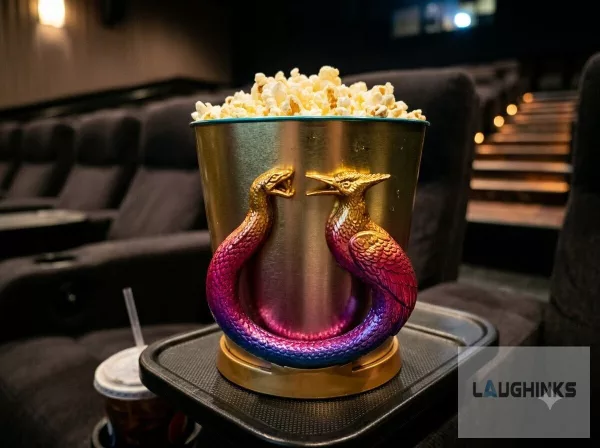 Snake and Bird AMC Merch The Hunger Games: Sunrise on the Reaping Popcorn Bucket 2026