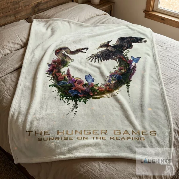 The Hunger Games: Sunrise on the Reaping Blanket AMC Merch 2026
