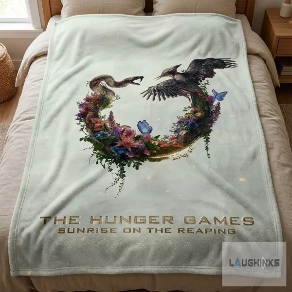The Hunger Games: Sunrise on the Reaping Blanket AMC Merch 2026 1 The Hunger Games: Sunrise on the Reaping Blanket AMC Merch 2026