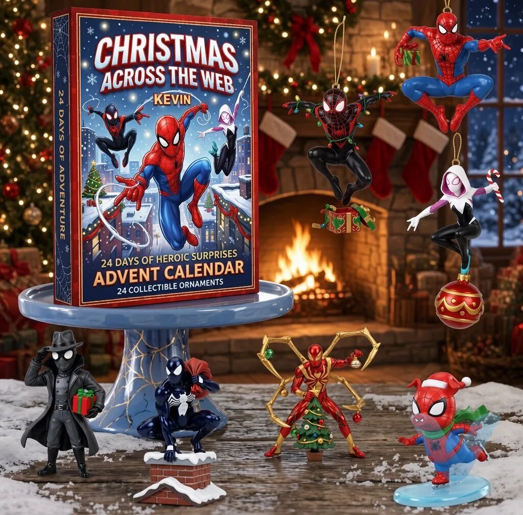Spiderman Hero Christmas Advent Calendar Blind Box Spider Man Personalized Gifts For Christmas