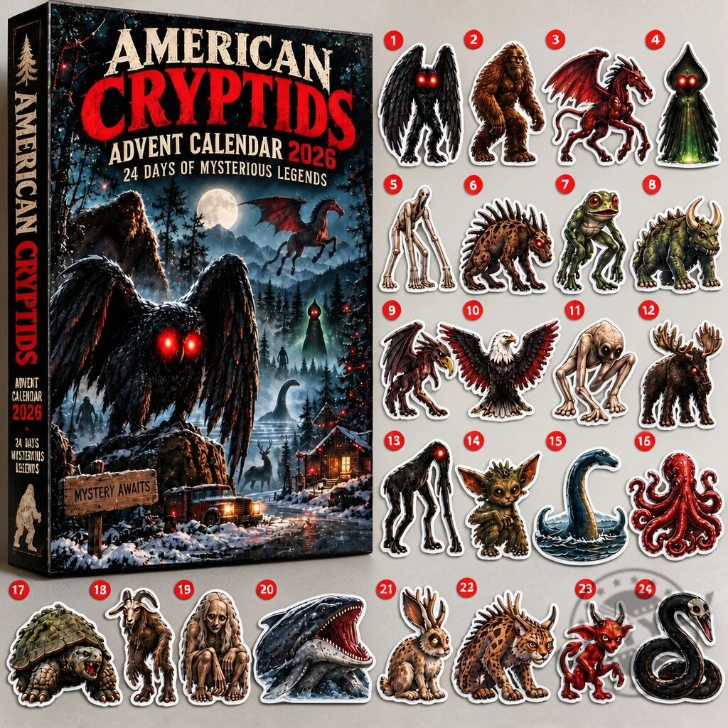 American Cryptids 2026 Christmas Advent Calendar 2 American Cryptids 2026 Christmas Advent Calendar