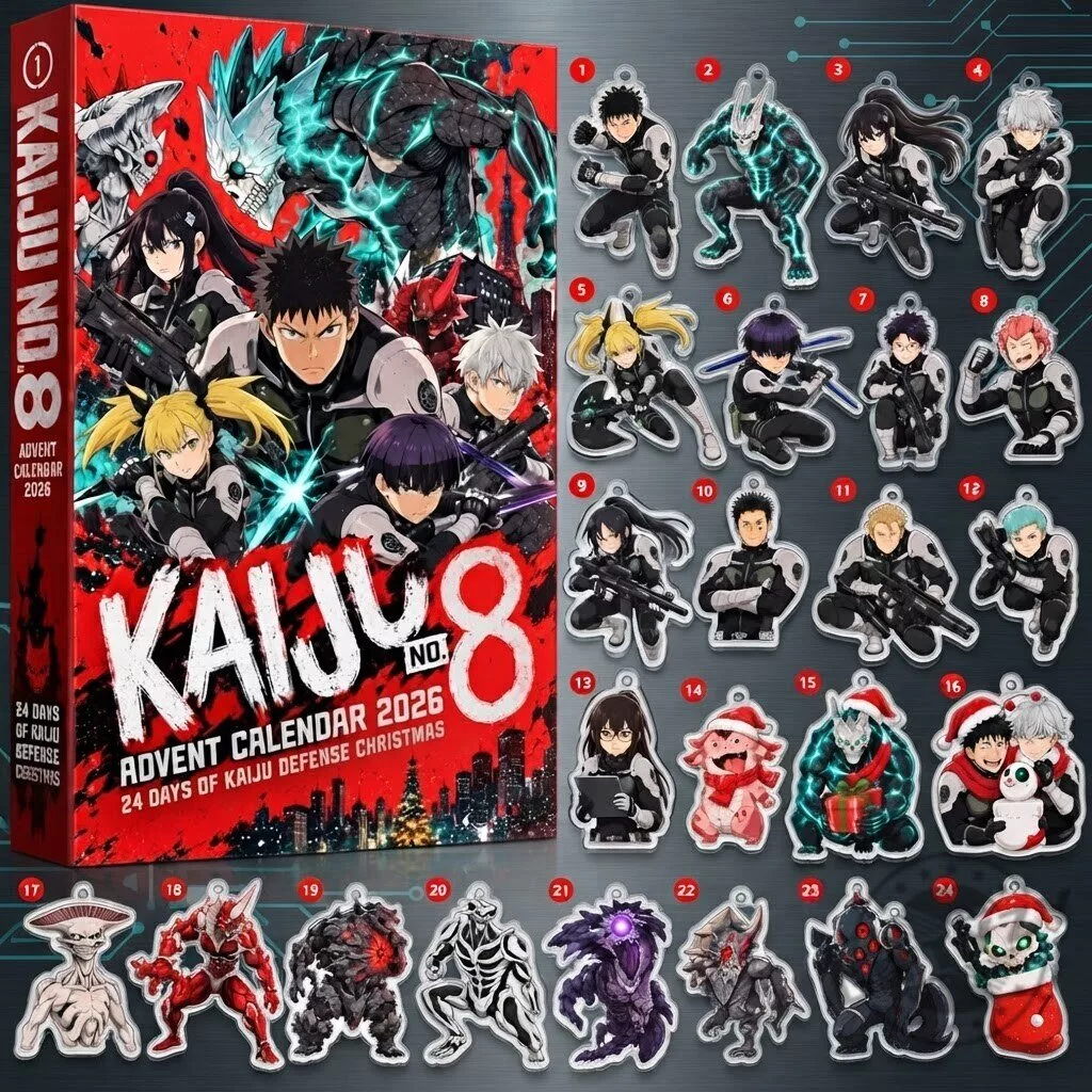 Kaiju No. 8 Game Anime Movie Christmas 2026 Advent Calendar