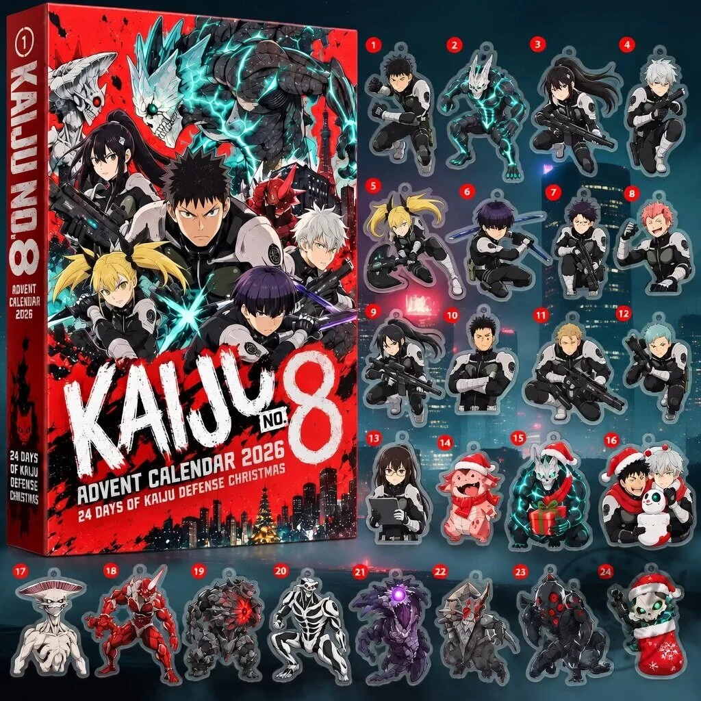 Kaiju No. 8 Game Anime Movie Christmas 2026 Advent Calendar 3 Kaiju No. 8 Game Anime Movie Christmas 2026 Advent Calendar