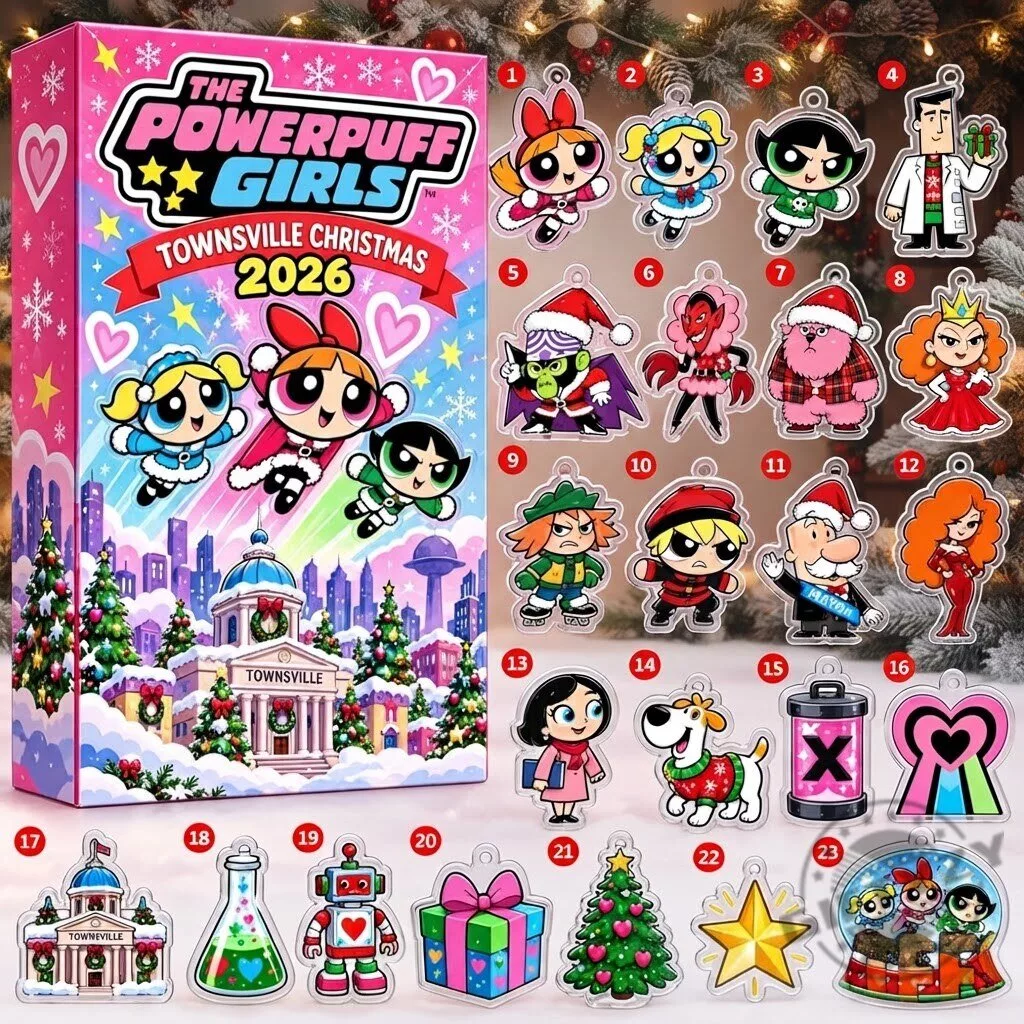The Powerpuff Girls Movie Christmas 2026 Advent Calendar