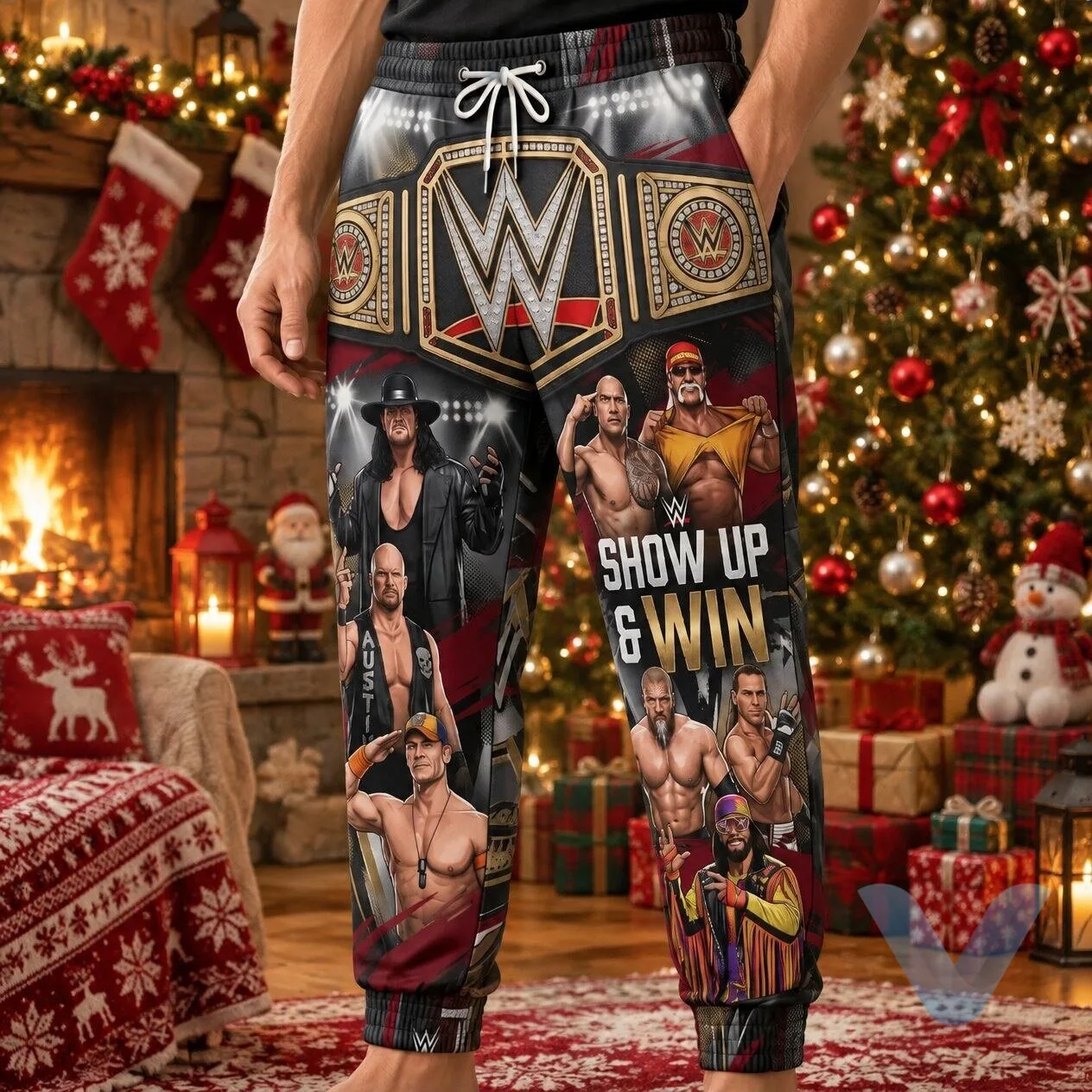 WWE Championship Legend wrestler Champion Spirit Wrestling Sweatpants - Personalized Gift For Wrestling Lovers