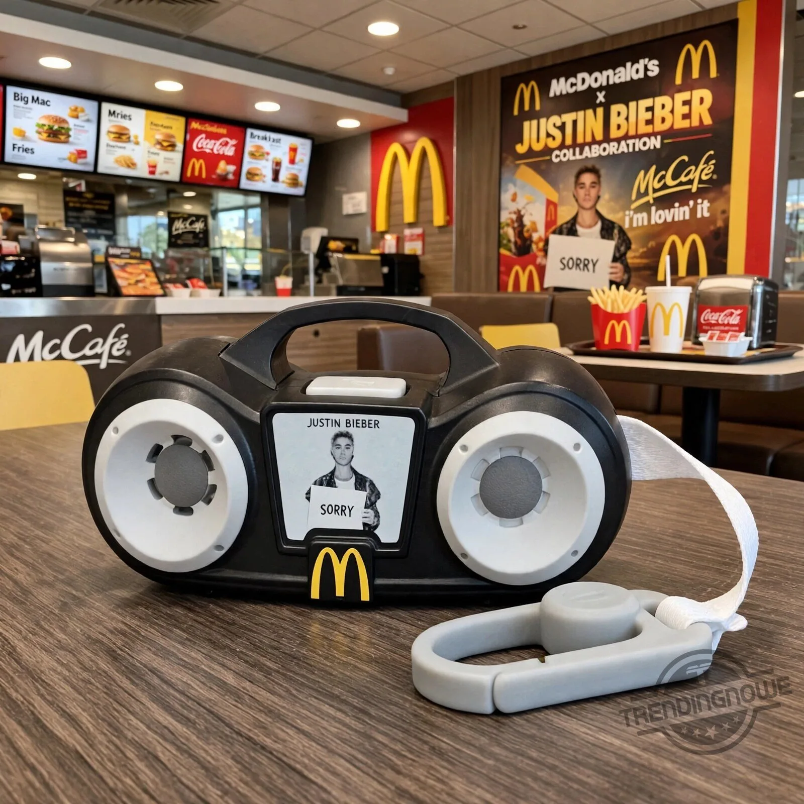McDonald’s Germany Justin Bieber Sorry Mini Boombox Radio - Trendingnowe
