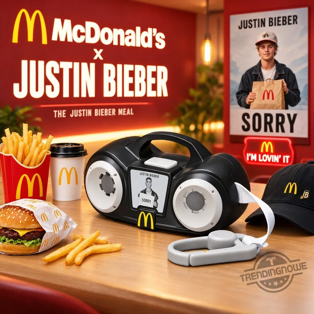McDonald’s Germany Justin Bieber Sorry Mini Boombox Radio 6 McDonald’s Germany Justin Bieber Sorry Mini Boombox Radio
