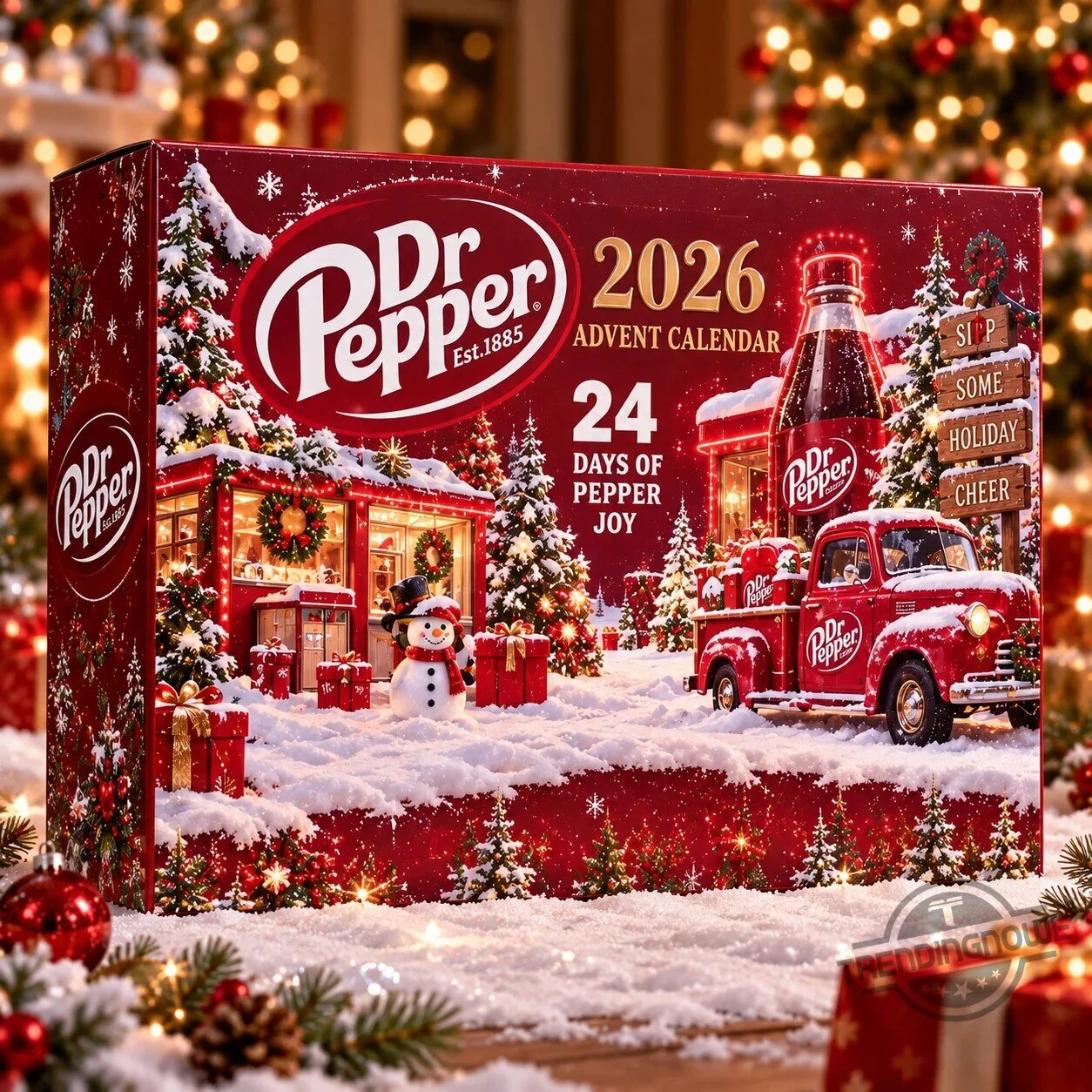 Dr Pepper 2026 Advent Calendar 24 Days of Pepper Joy Holiday Countdown Box 7 Dr Pepper 2026 Advent Calendar 24 Days of Pepper Joy Holiday Countdown Box