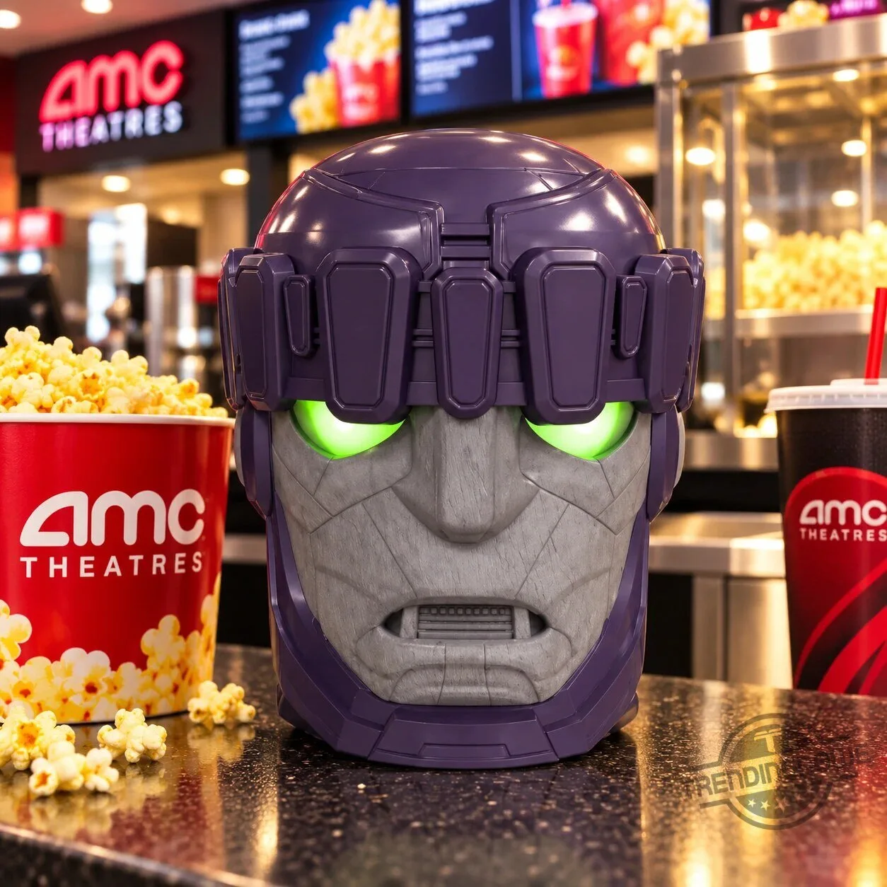 Avengers Doomsday 2026 AMC Sentinel Head Popcorn Bucket 6 Avengers Doomsday 2026 AMC Sentinel Head Popcorn Bucket