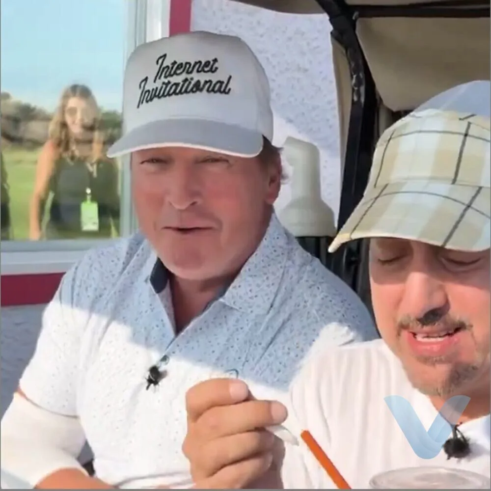 Jon Gruden Internet Invitational Hat cap 8 Jon Gruden Internet Invitational Hat cap