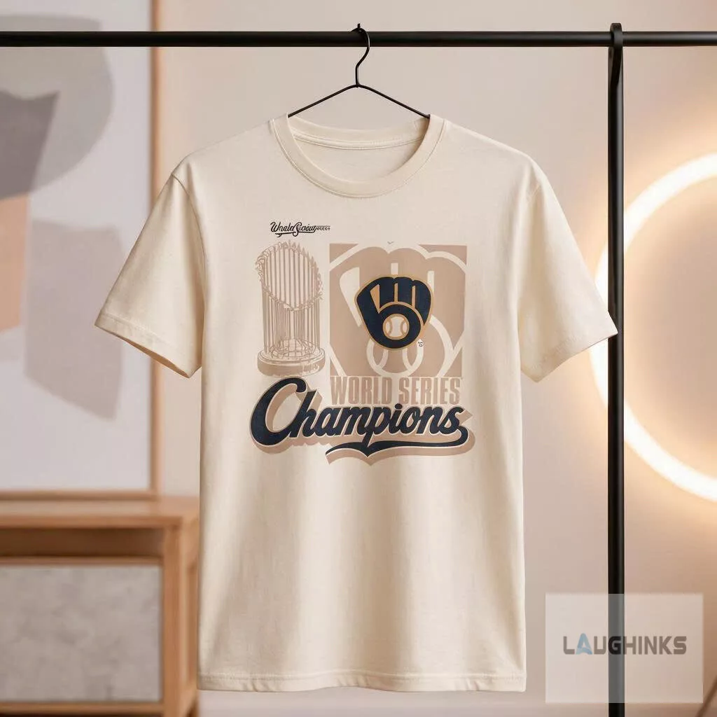 Milwaukee Brewers 2026 World Series Champions Graphic T Shirt 7 Milwaukee Brewers 2026 World Series Champions Graphic T Shirt