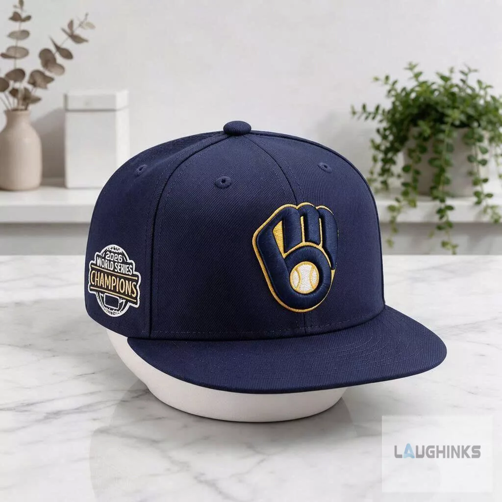 Milwaukee Brewers 2026 World Series Champions Baseball Cap Hat 8 Milwaukee Brewers 2026 World Series Champions Baseball Cap Hat