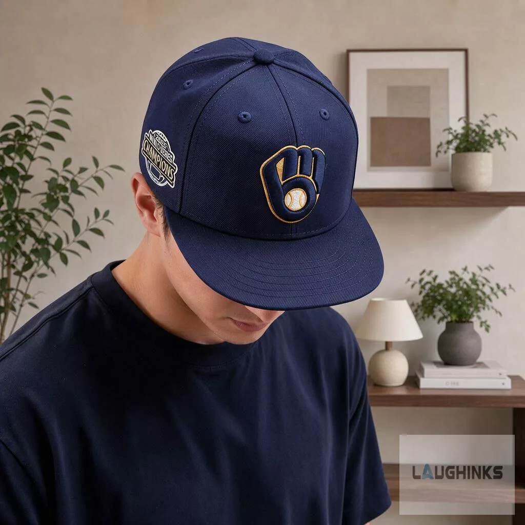 Milwaukee Brewers 2026 World Series Champions Baseball Cap Hat 9 Milwaukee Brewers 2026 World Series Champions Baseball Cap Hat