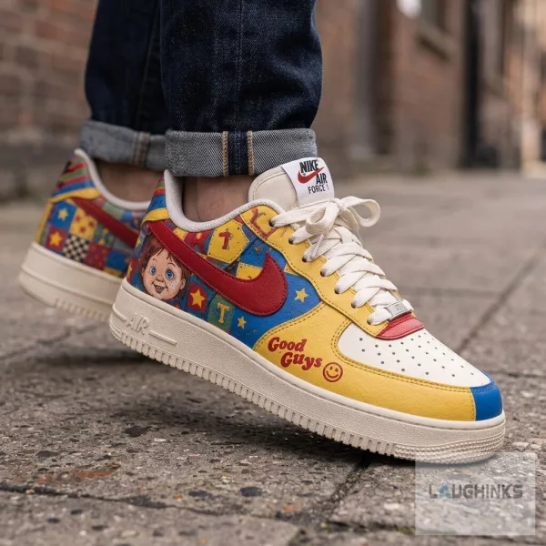 Child’s Play good guy Chucky Air Force 1 Shoes