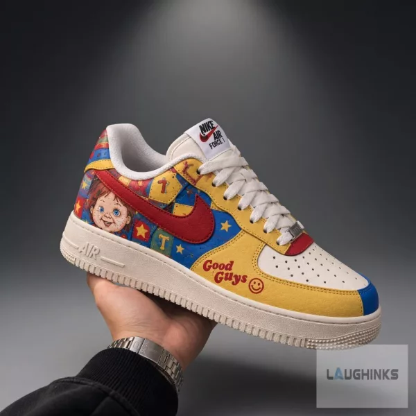 Child’s Play good guy Chucky Air Force 1 Shoes
