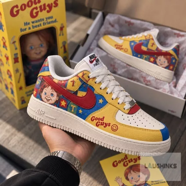 Child’s Play good guy Chucky Air Force 1 Shoes