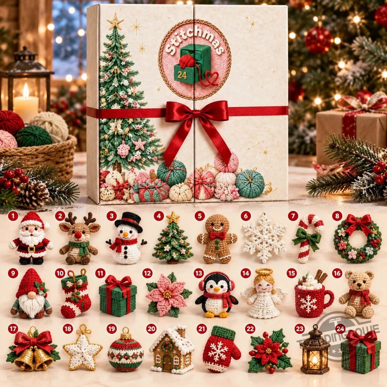 Stitchmas Crochet Christmas Advent Calendar 2026 Gift Box 5 Stitchmas Crochet Christmas Advent Calendar 2026 Gift Box