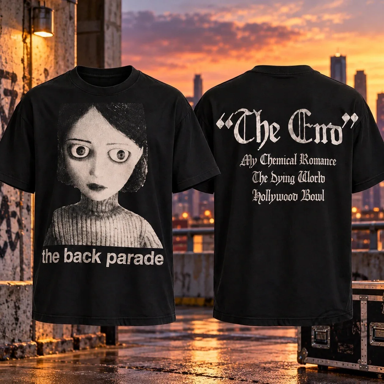 My Chemical Romance The Back Parade Hollywood Bowl Concert Shirt 7 My Chemical Romance The Back Parade Hollywood Bowl Concert Shirt
