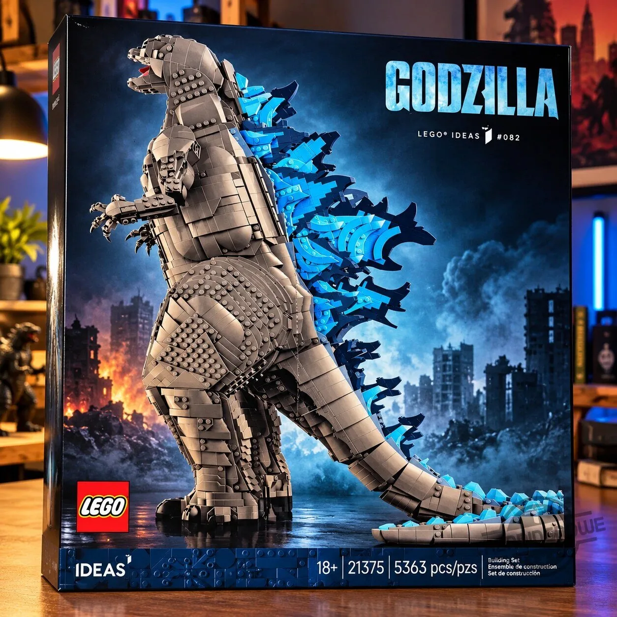 LEGO 21375 Godzilla Building Brick Set 5 LEGO 21375 Godzilla Building Brick Set