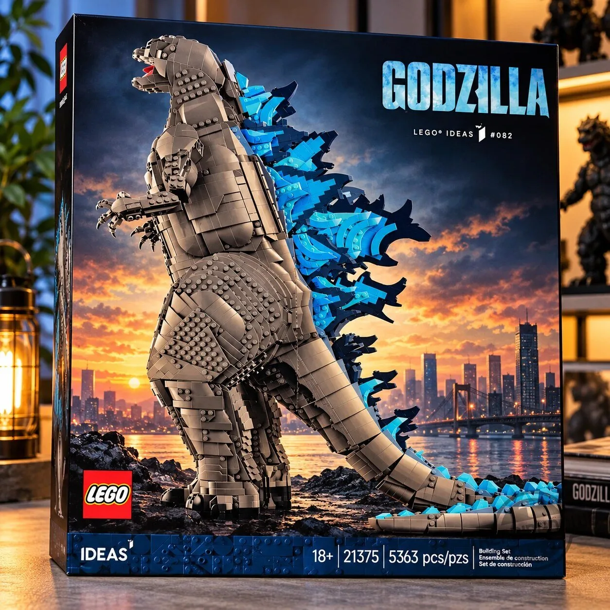 LEGO 21375 Godzilla Building Brick Set 7 LEGO 21375 Godzilla Building Brick Set