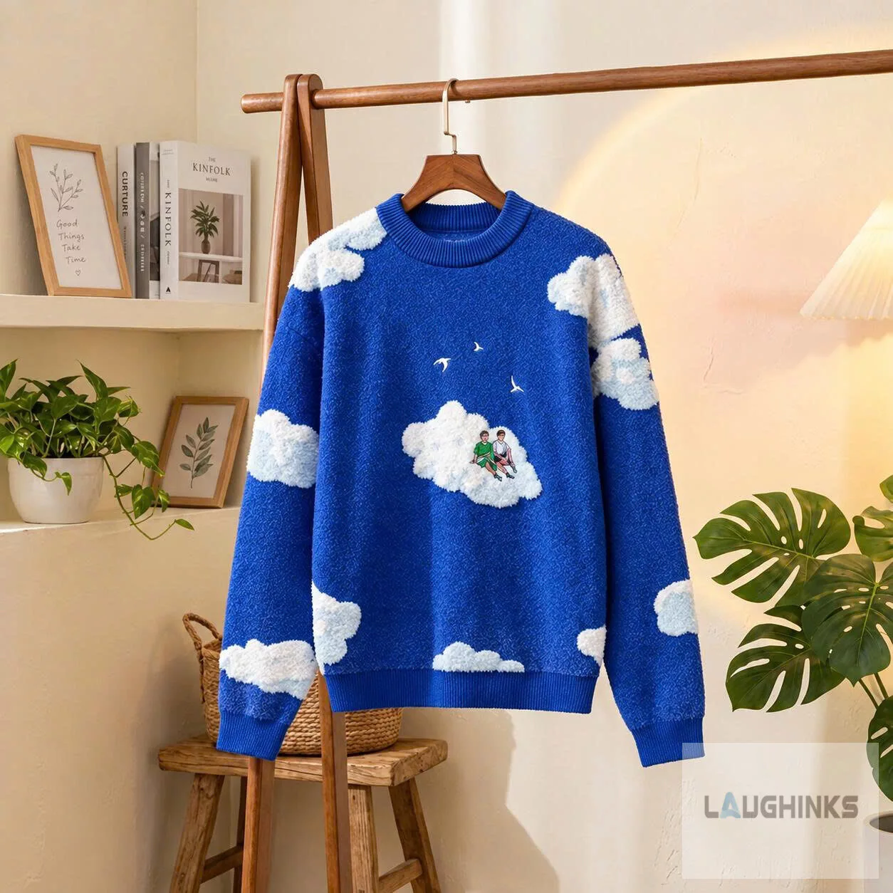 Ugly Ice Skating Cloud Pine Tree Sweater Crewneck Pullover Vintage Graphic 5 Ugly Ice Skating Cloud Pine Tree Sweater Crewneck Pullover Vintage Graphic