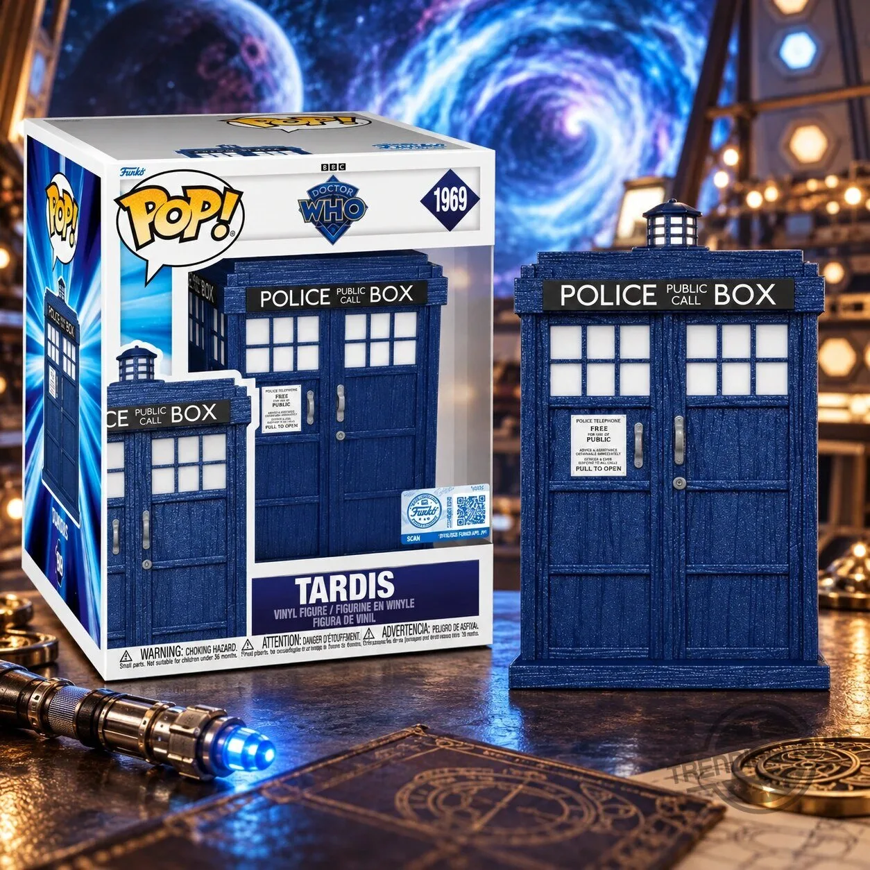 Television Doctor Who TARDIS #1969 Funko Pop Figure