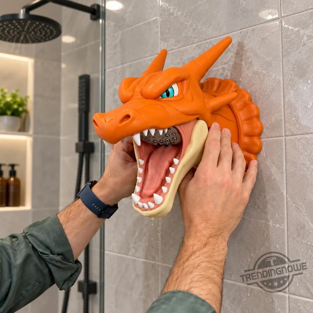 Pokemon Charizard Wall Mounted Shower Head 5 Pokemon Charizard Wall Mounted Shower Head