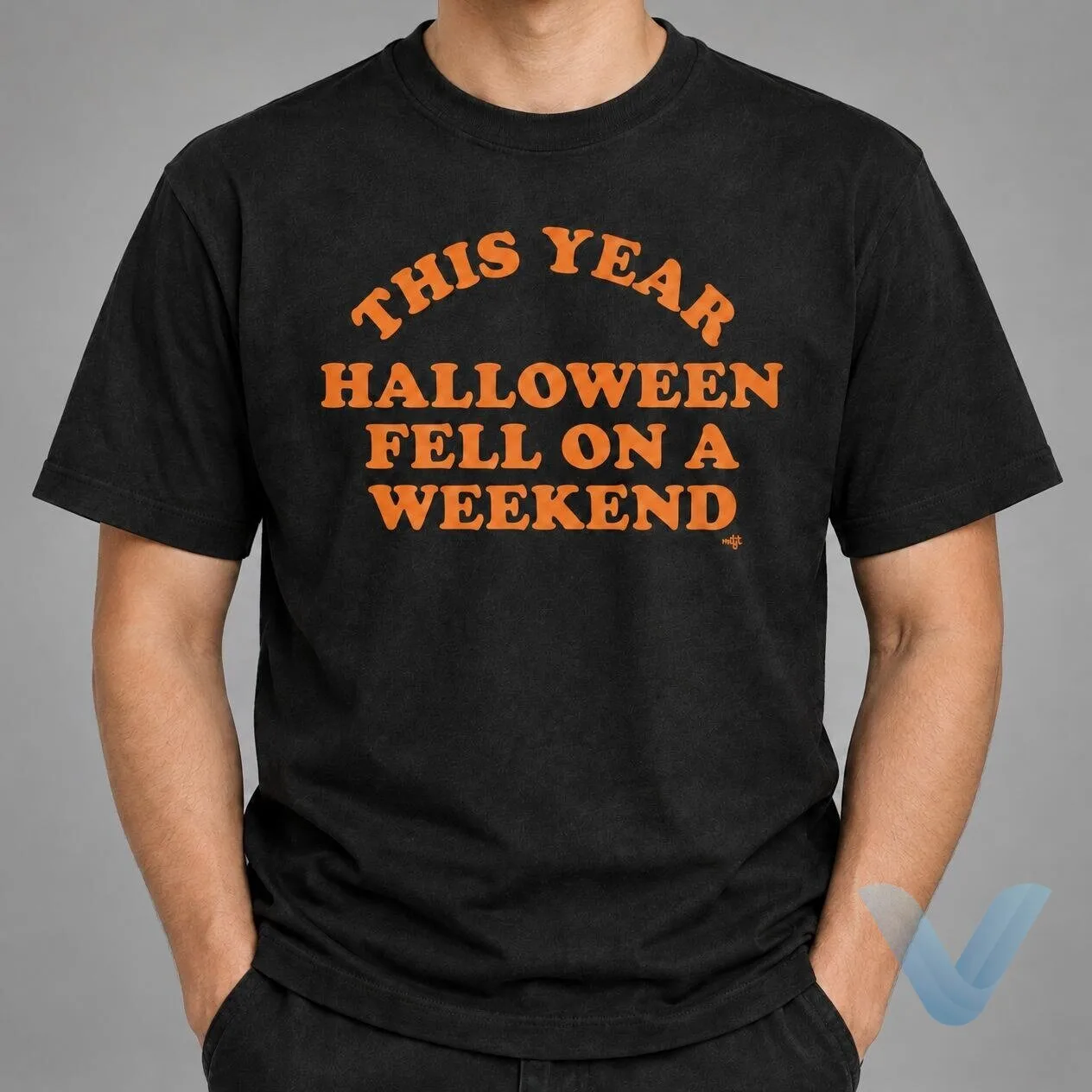 This Year Halloween Fell On A Weekend Shirt This Year Halloween Fell On A Weekend Shirt – image 2 of 3