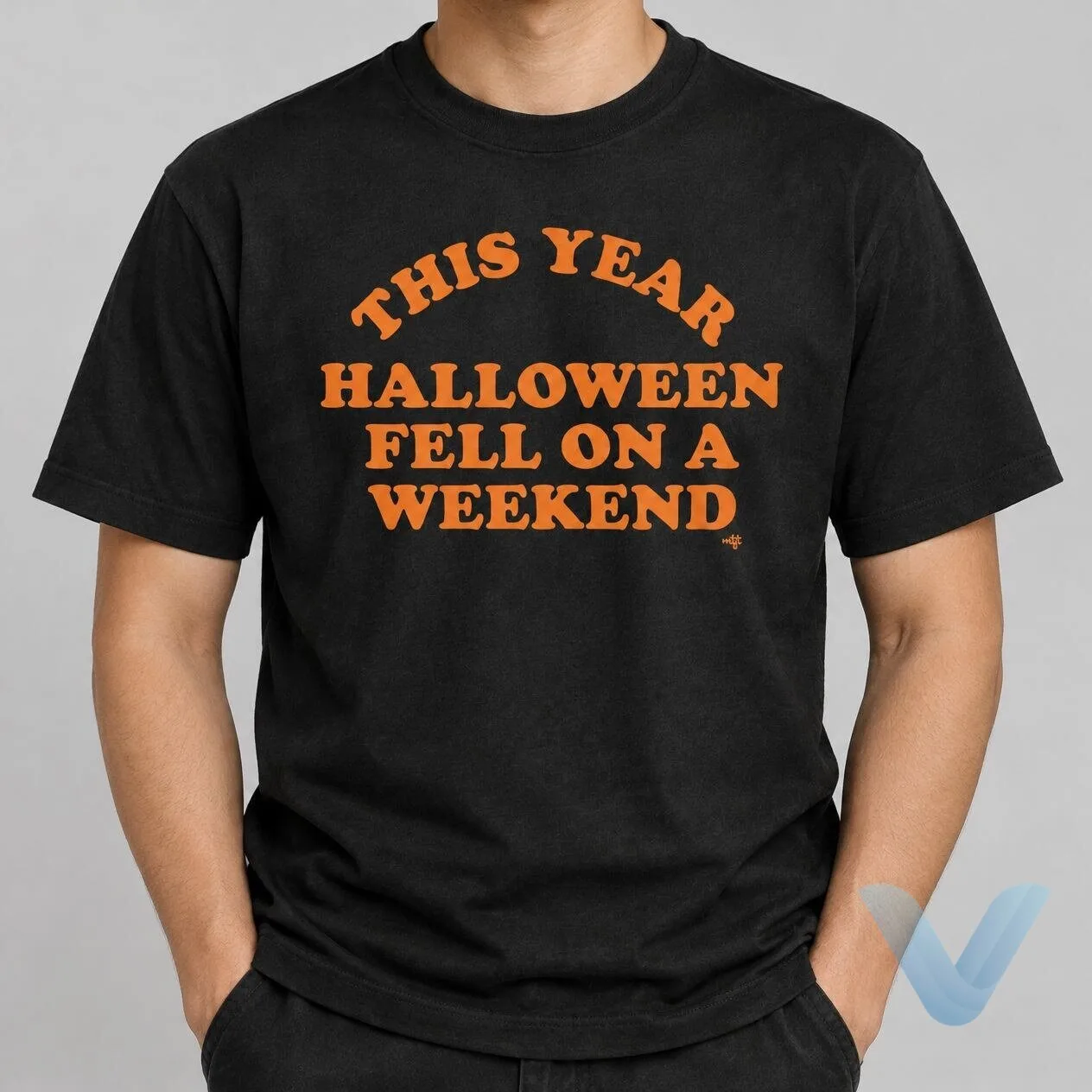 This Year Halloween Fell On A Weekend Shirt This Year Halloween Fell On A Weekend Shirt – image 3 of 3