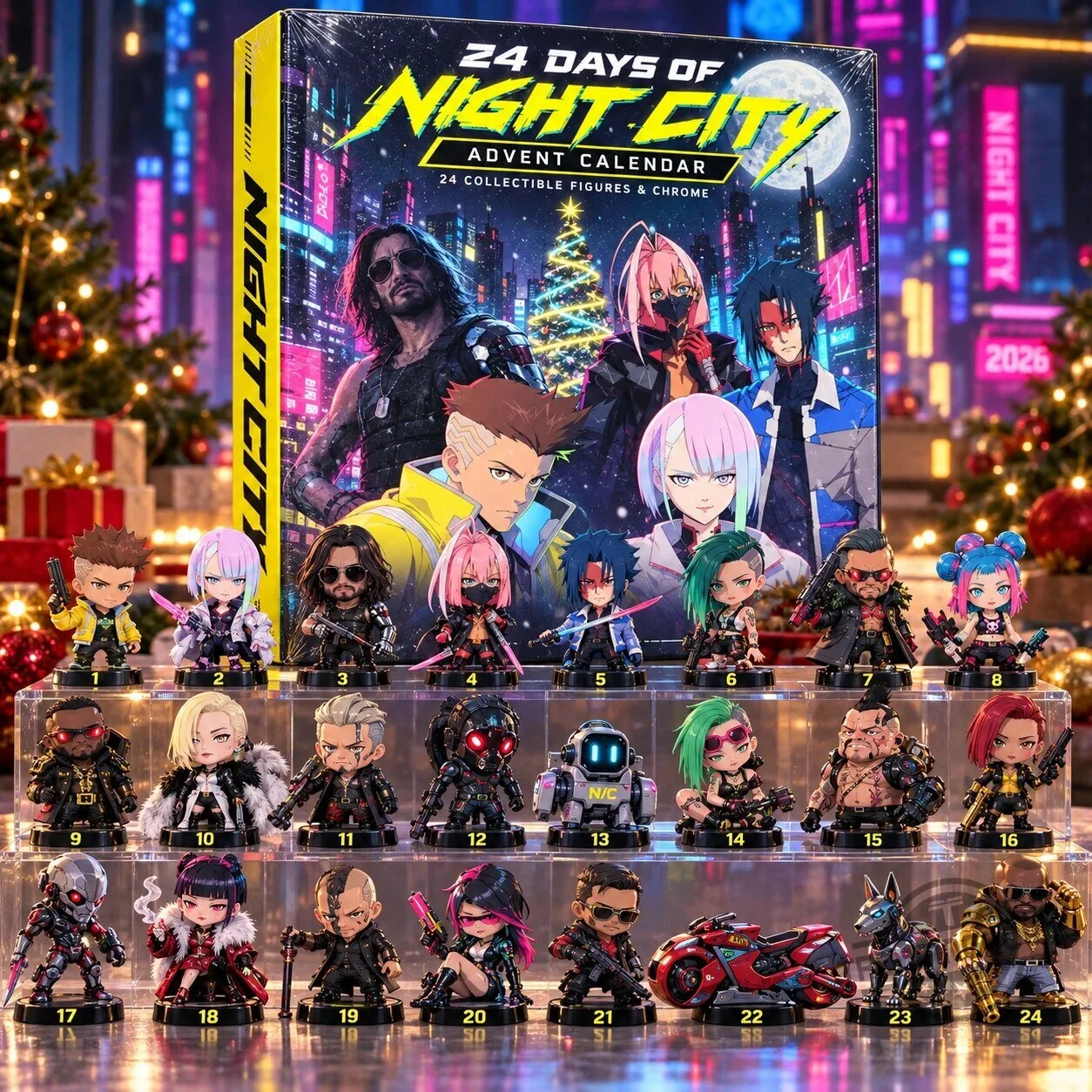 Cyberpunk 24 Days Of Night City Advent Calendar 2026 3 Cyberpunk 24 Days Of Night City Advent Calendar 2026
