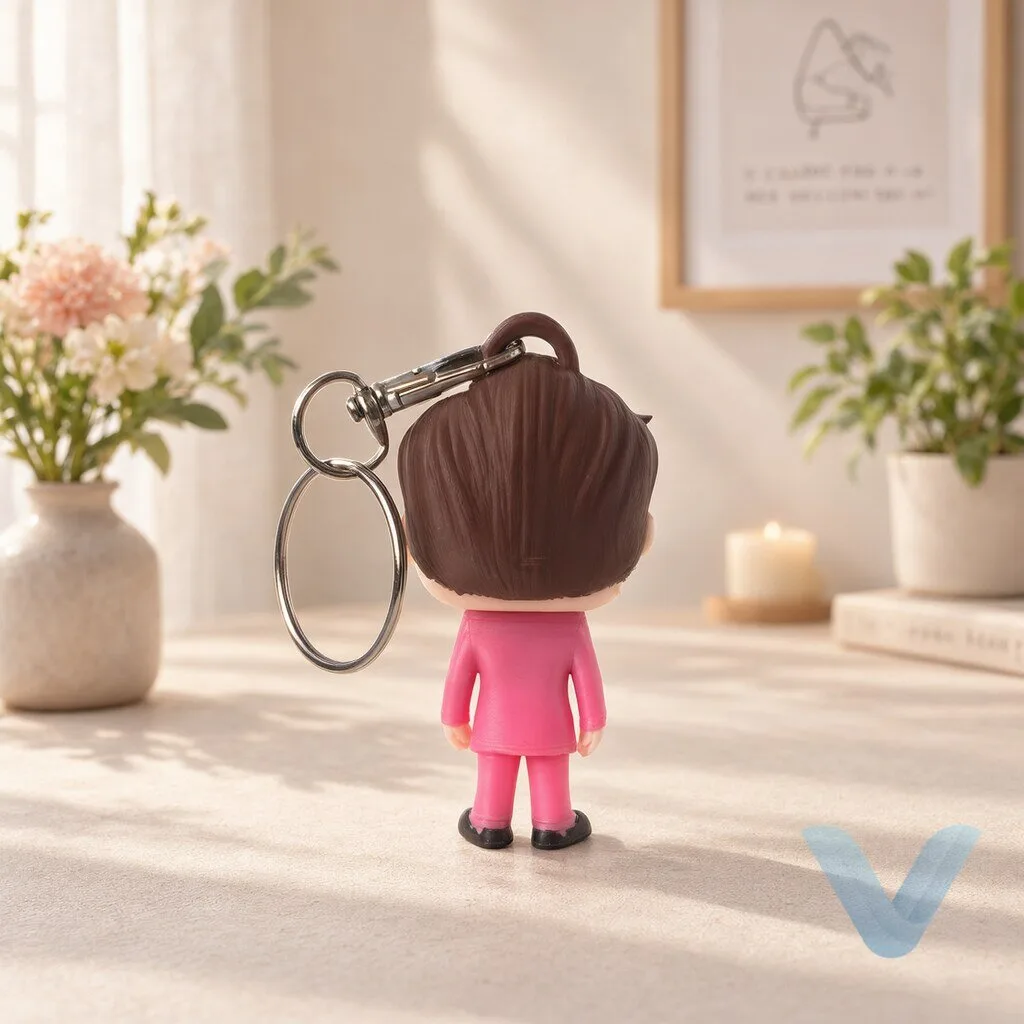 Harry Styles Pink Suit Fun Pop Inspired Custom Figurine - Mini Keychain/Keyring Version 6 Harry Styles Pink Suit Fun Pop Inspired Custom Figurine - Mini Keychain/Keyring Version