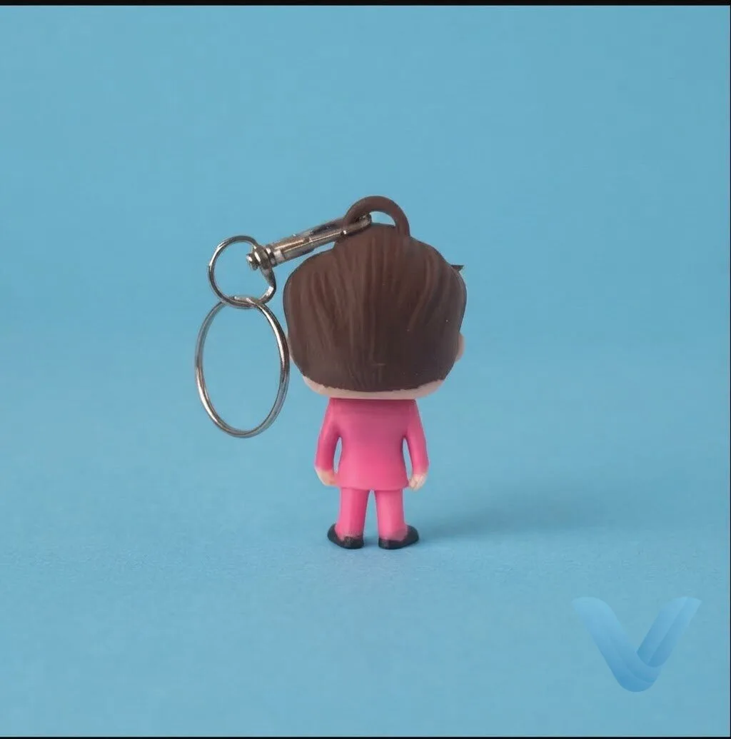 Harry Styles Pink Suit Fun Pop Inspired Custom Figurine - Mini Keychain/Keyring Version 7 Harry Styles Pink Suit Fun Pop Inspired Custom Figurine - Mini Keychain/Keyring Version