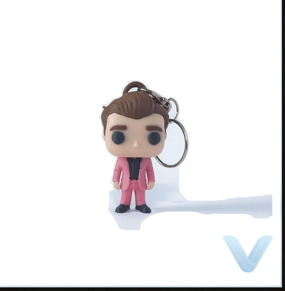 Harry Styles Pink Suit Fun Pop Inspired Custom Figurine - Mini Keychain/Keyring Version 8 Harry Styles Pink Suit Fun Pop Inspired Custom Figurine - Mini Keychain/Keyring Version