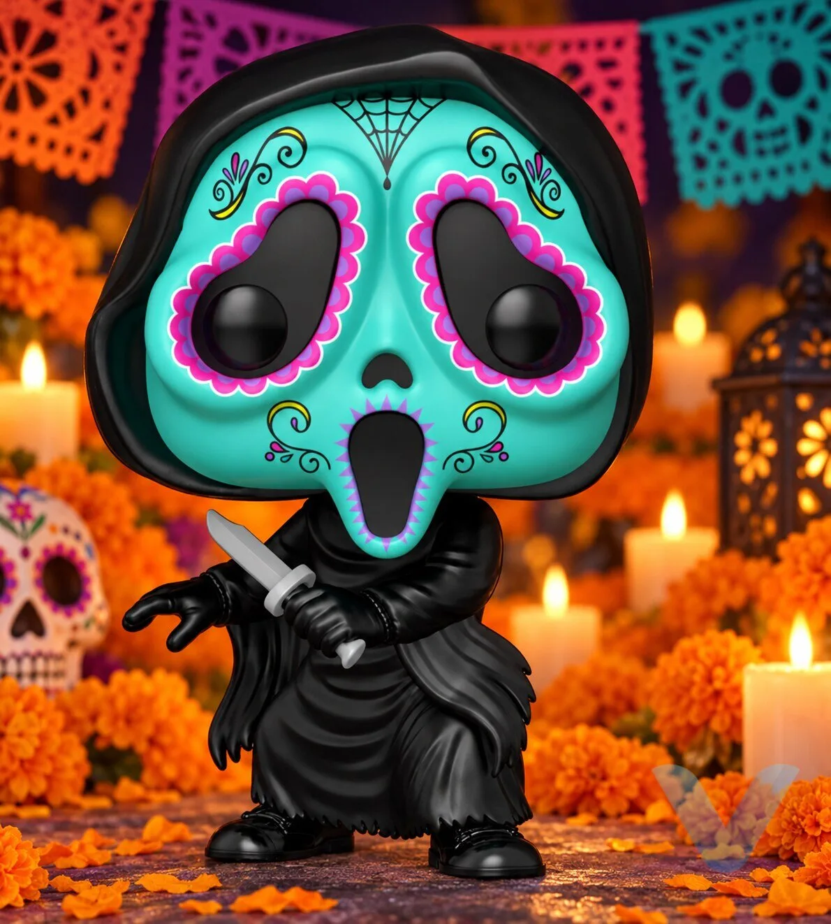 Day of the Dead (Día de los Muertos) Ghost Face Funko Pop vinyl figure Scream franchise 5 Day of the Dead (Día de los Muertos) Ghost Face Funko Pop vinyl figure Scream franchise