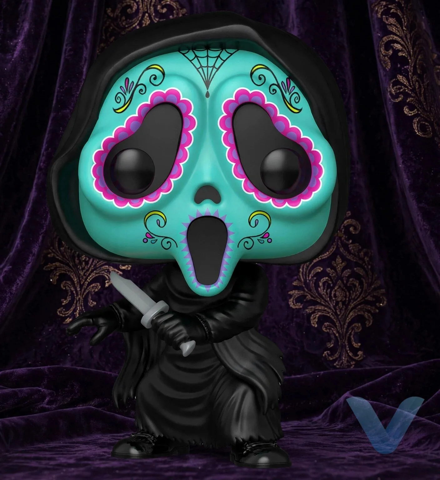 Day of the Dead (Día de los Muertos) Ghost Face Funko Pop vinyl figure Scream franchise 6 Day of the Dead (Día de los Muertos) Ghost Face Funko Pop vinyl figure Scream franchise