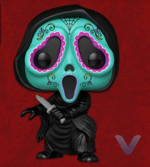 Day of the Dead (Día de los Muertos) Ghost Face Funko Pop vinyl figure Scream franchise 8 Day of the Dead (Día de los Muertos) Ghost Face Funko Pop vinyl figure Scream franchise