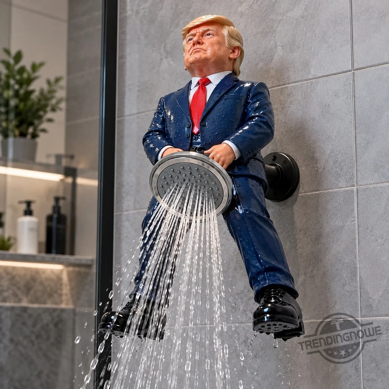 Trumprain Donald Trump Shower Head Funny Gag Gift For Bathroom 6 Trumprain Donald Trump Shower Head Funny Gag Gift For Bathroom