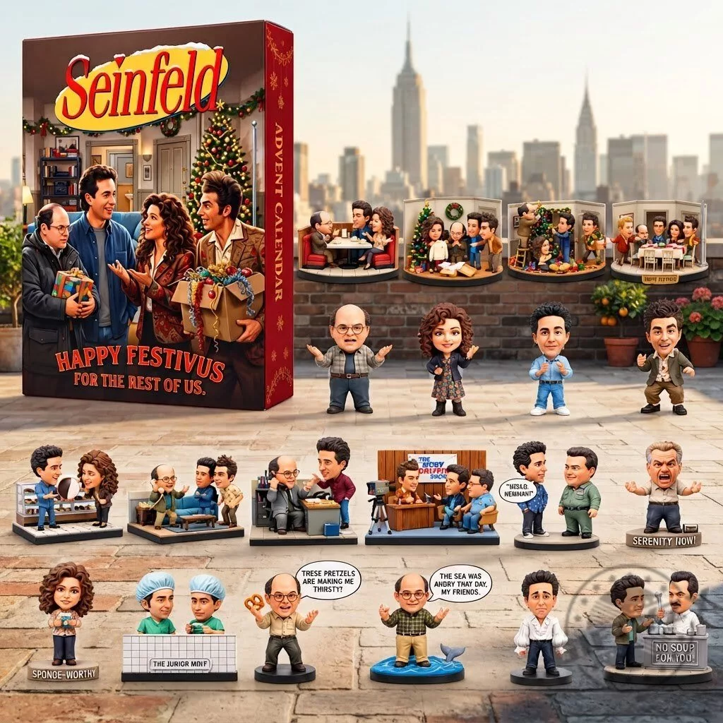 Seinfeld American Sitcom Gifts For Christmas Advent Calendar 3 Seinfeld American Sitcom Gifts For Christmas Advent Calendar