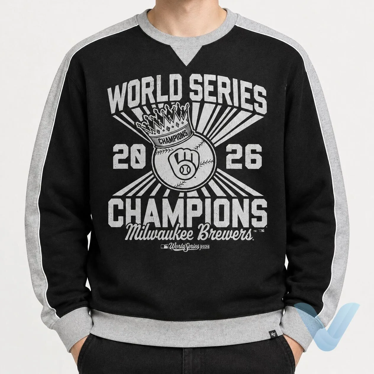 Milwaukee Brewers championship hoodie 5 Milwaukee Brewers championship hoodie